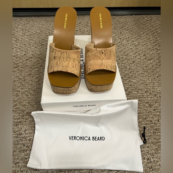 Veronica Beard Shoes - Veronica Beard Paulita Platform Slide Sandal